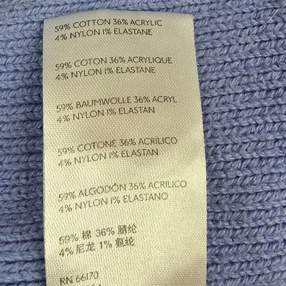 Free People Oversized Bohemian Easy Street Tunic Light Blue Crew Neck Sweater - Picture 4 of 11